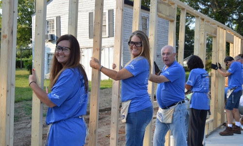 UPSTATE BUSINESS JOURNAL: Duncan-based AFL raises walls of Habitat home in Spartanburg