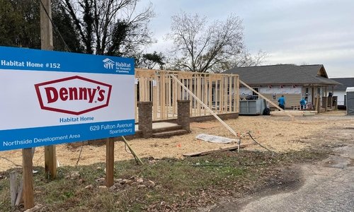 FOX: Denny's Raises the Walls on the 11th Sponsored Habitat House